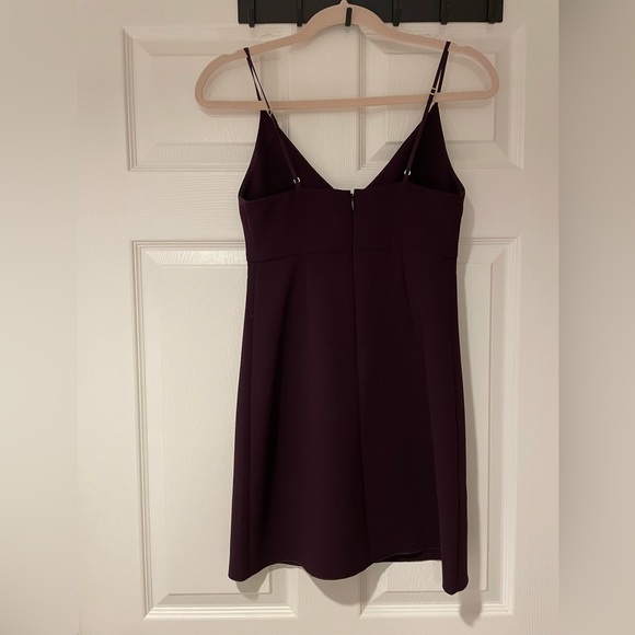 ARITZIA - Wilfred Purple Spaghetti Strap Mini Dress - Picture 3 of 4